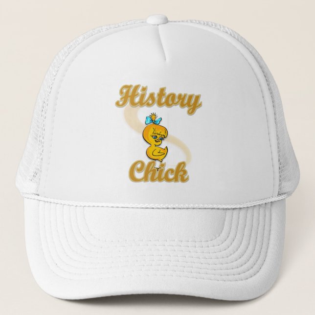 History Chick Trucker Hat (Front)