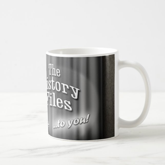 History Files vintage movie trailer mug (Right)