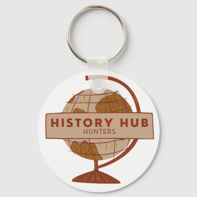 History Hub Hunters Key Ring (Front)