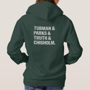 History Icons: Tubman, Parks, Truth, and Chisolm Hoodie
