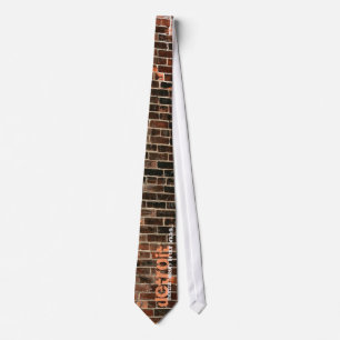 History in our bricks tie