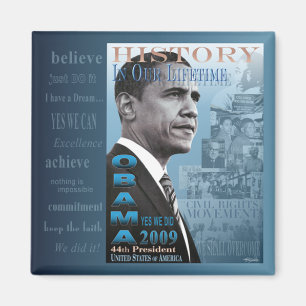 History In Our Lifetime Magnet (civil rights)