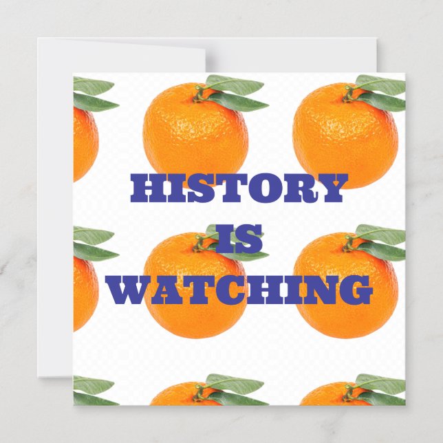 HISTORY IS WATCHING MAGNET (Front)