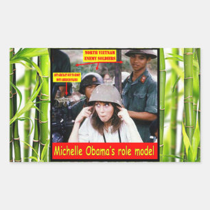 HISTORY LESSON FOR YOUNG AMERICANS RECTANGULAR STICKER