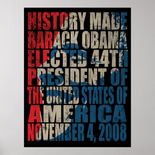 History Made Poster (Front)