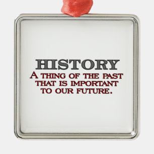 History Metal Tree Decoration