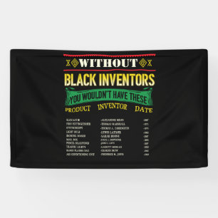 History Of Black Inventors Black History Month Banner