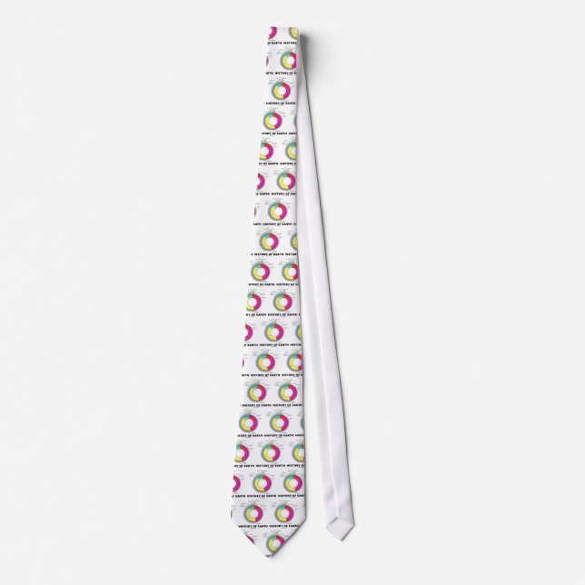 History Of Earth (Geological Time) Tie (Front)