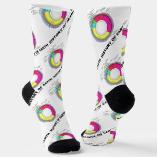 History Of Earth Geological Timeline Socks