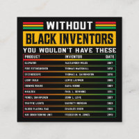 History Of Forgotten Black Inventors Black History