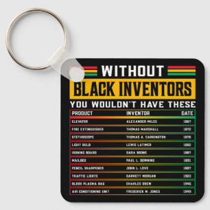History Of Forgotten Black Inventors Black History Key Ring