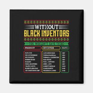 History Of Forgotten Black Inventors Black History Magnet