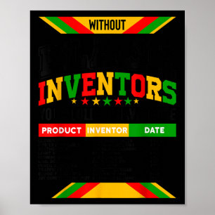 History Of Forgotten Black Inventors Black History Poster
