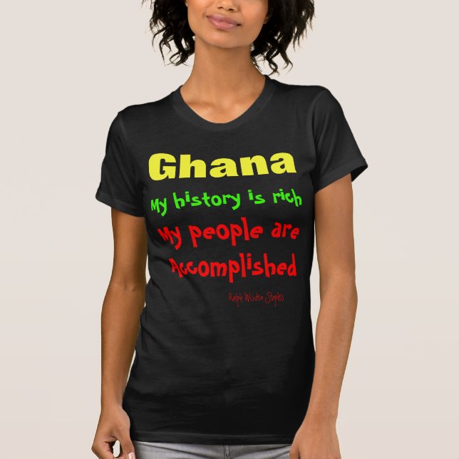 History of Ghana T-Shirt (Front)