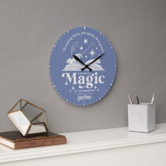 History of Magic at HOGWARTS™ Large Clock