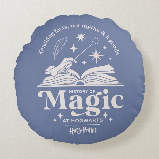 History of Magic at HOGWARTS™ Round Cushion (Front)