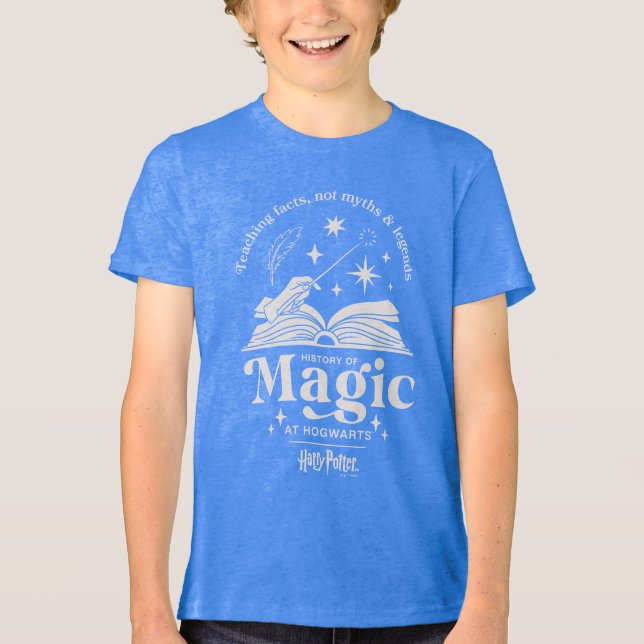 History of Magic at HOGWARTS™ Tri-Blend Shirt (Front)