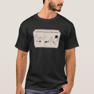 History Of Music Inspired Music Appreciation Relat T-Shirt