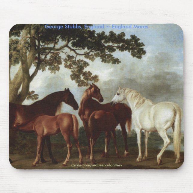 HISTORY of the HORSE Collection Mouse Mat (Front)