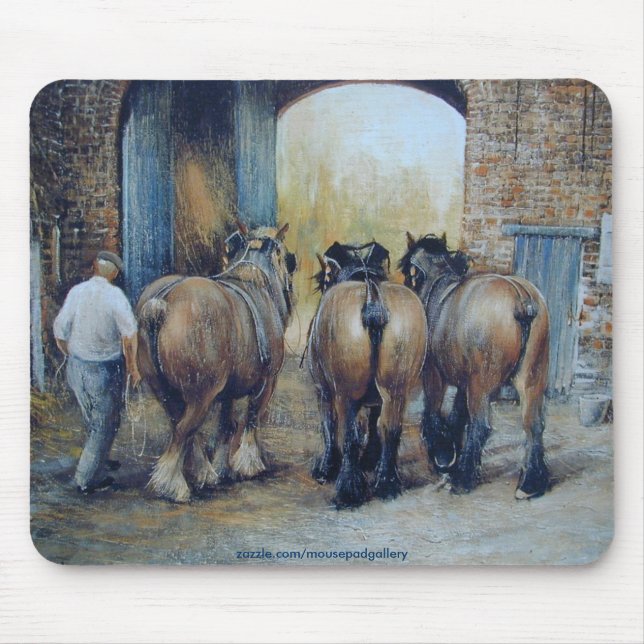 HISTORY of the HORSE Collection Mouse Mat (Front)
