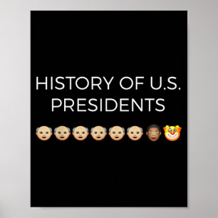 History of US Presidents Resist Poster