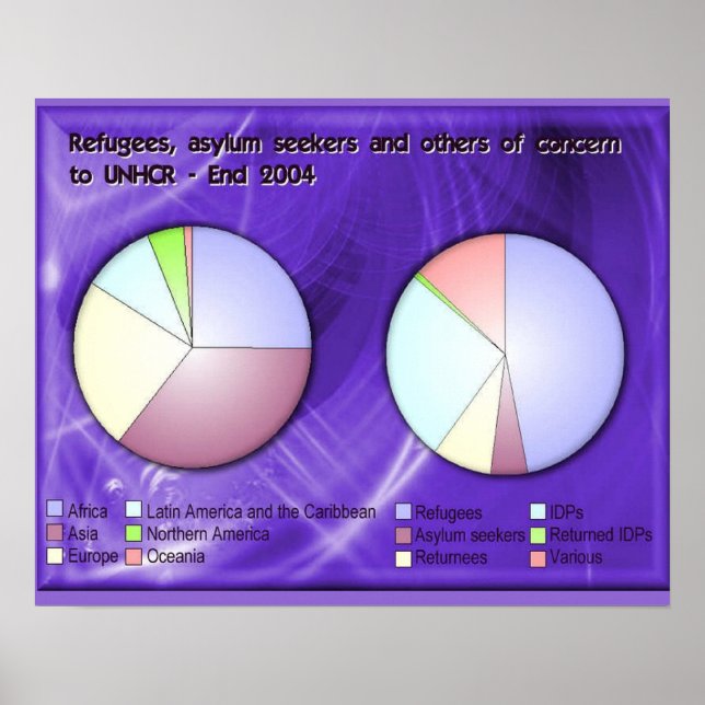 History, Refugees and Asylum Seekers UNHCR Poster (Front)