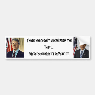 history repeated bumper sticker