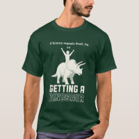 History Repeats Itself Funny Dinosaur Rider 