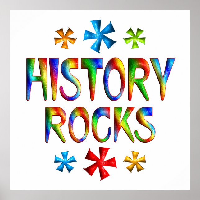 HISTORY ROCKS POSTER (Front)