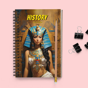 History School Notebook - Customisable