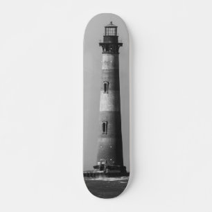 History Stands Tall Grayscale Skateboard