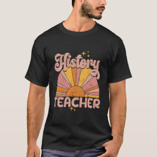 History Teacher Definition Back To School Typograp T-Shirt