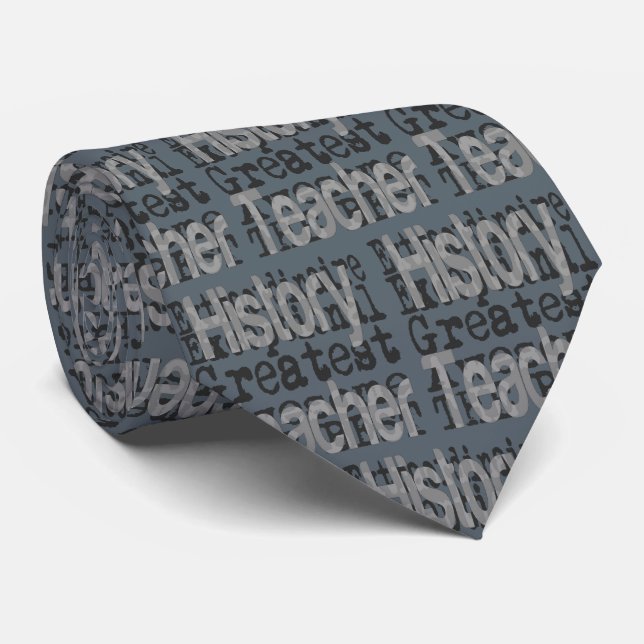 History Teacher Extraordinaire Tie (Rolled)