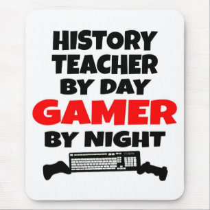 History Teacher Gamer Mouse Mat