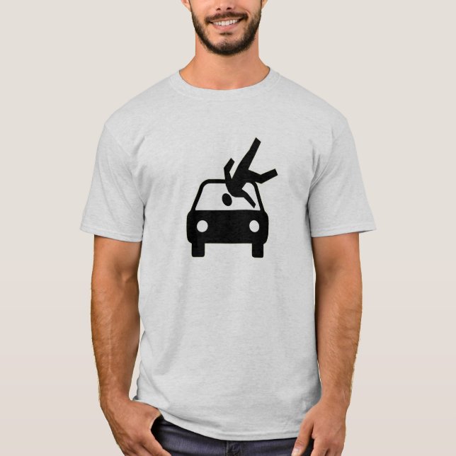 Hit By Car Shirt (Front)