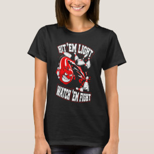 Hit Em Light Bowling Tee For Women Men