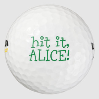 Hit It, Alice! Golf Balls