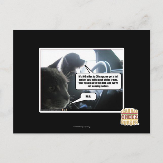 Hit It. Postcard (Front)