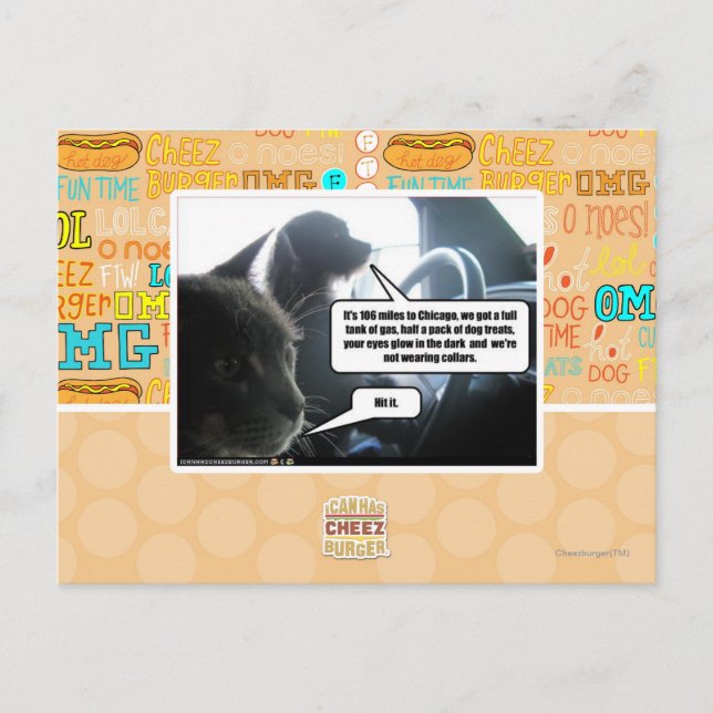 Hit It. Postcard (Front)