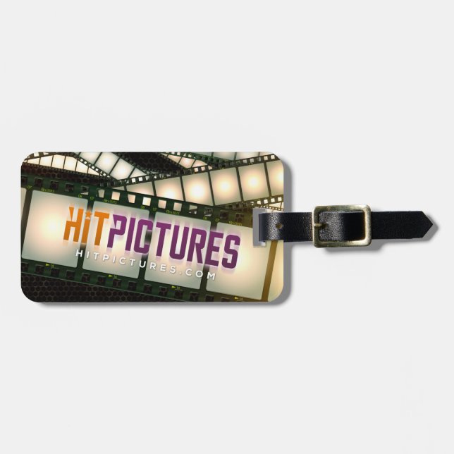 Hit Pictures Branded Luggage Tag (Front Horizontal)