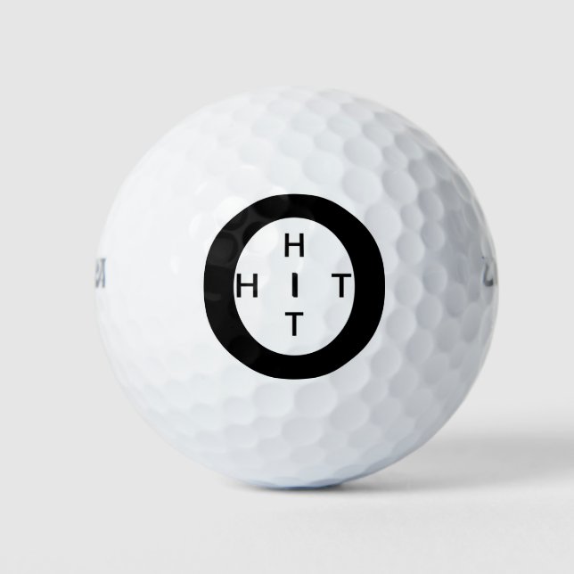 HIT Point Golf Balls (Front)