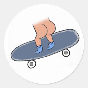 Hit the Deck Classic Round Sticker