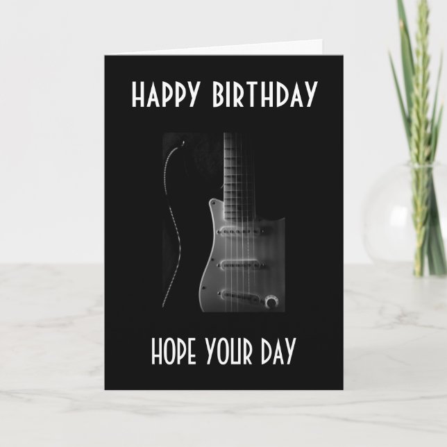 HIT THE RIGHT NOTES ON YOUR BIRTHDAY (Front)