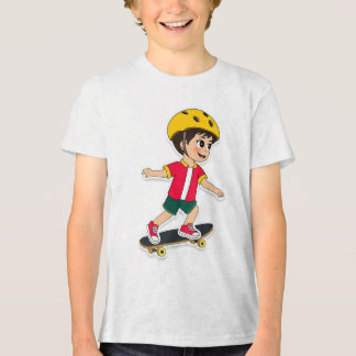 Hit the skatepark Tri-Blend shirt