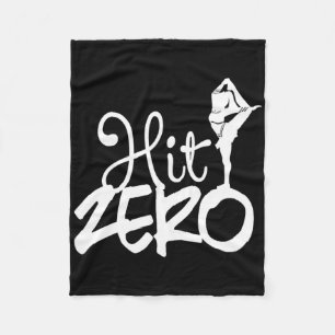 Hit Zero Competition Cheer Team Scorpion Stunt Any Fleece Blanket