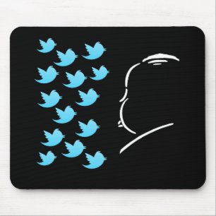 Hitch and Tweets Mouse Mat