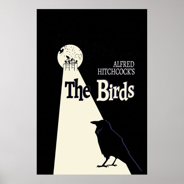 Hitchcocks The Birds Poster (Front)