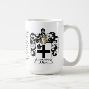 Hite, the Origin, the Meaning and the Crest Coffee Mug