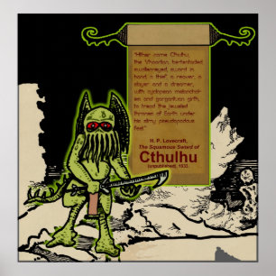Hither Came Cthulhu... Poster