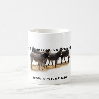 Hithger trio of donkeys mug